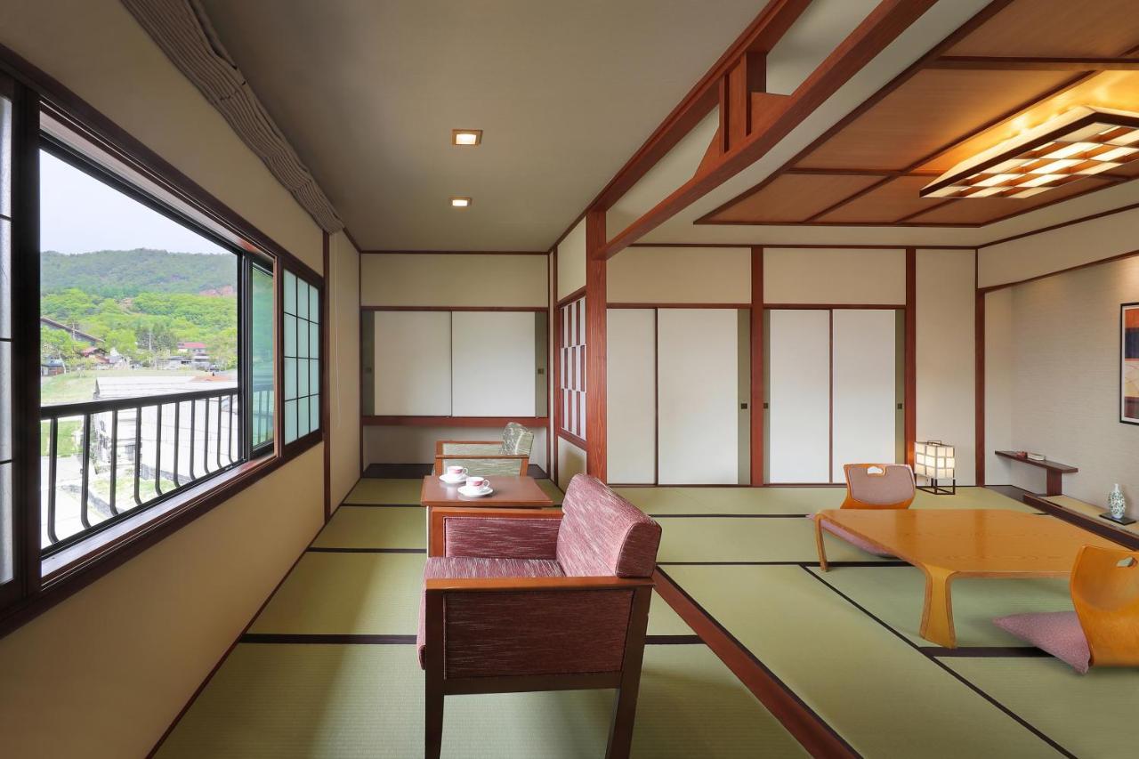 Zao Onsen Omiya Ryokan Ямаґата Екстер'єр фото