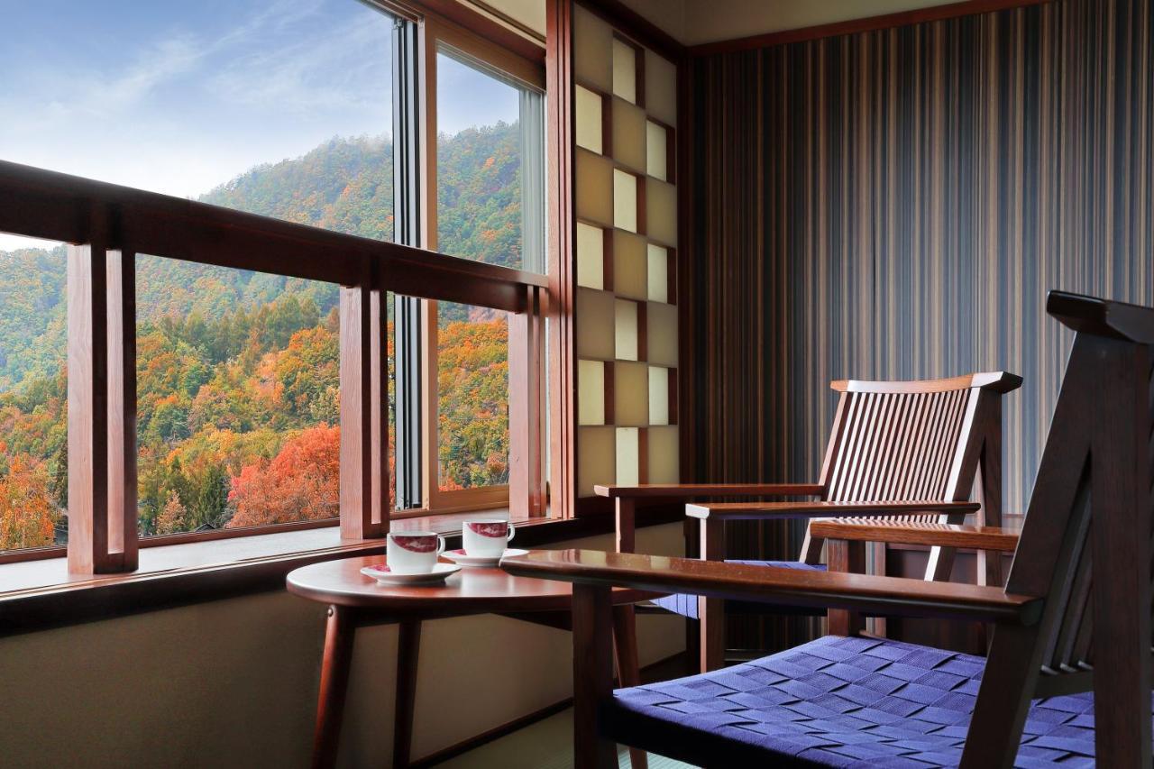 Zao Onsen Omiya Ryokan Ямаґата Екстер'єр фото